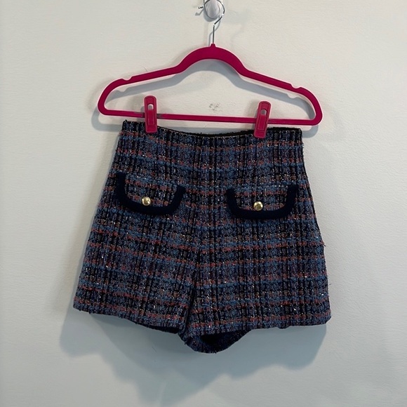 Sandro pair of the “Uman” tweed shorts 6 - Picture 3 of 5